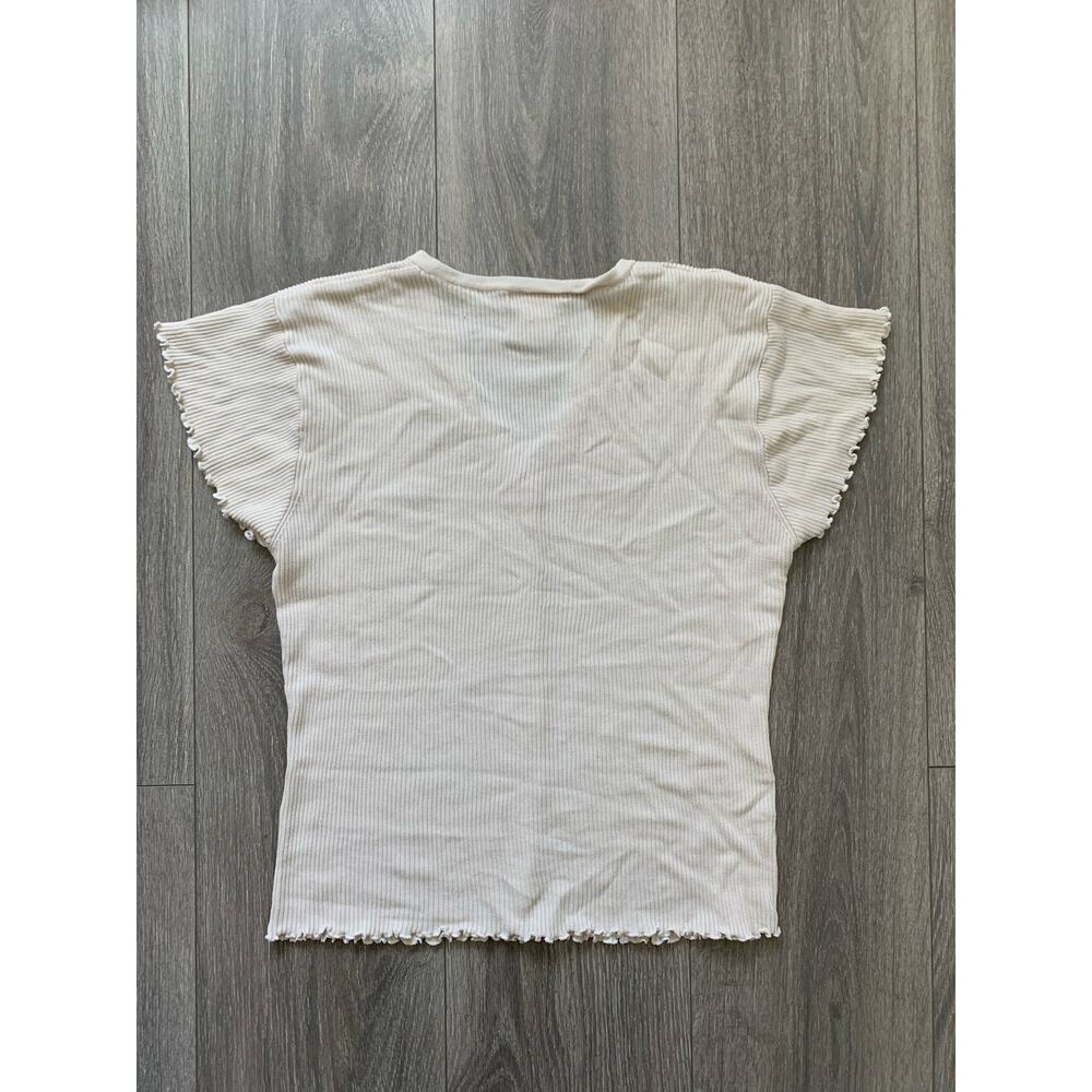 Women’s Rib Button Front Top